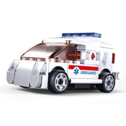 Sluban Power Bricks Natahovací auto ambulance